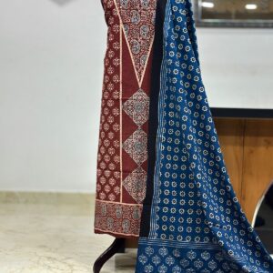 COTTON  3 PIECE UNSTITCHED SETS