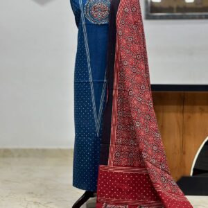 COTTON 3 PIECE UNSTITCHED SETS